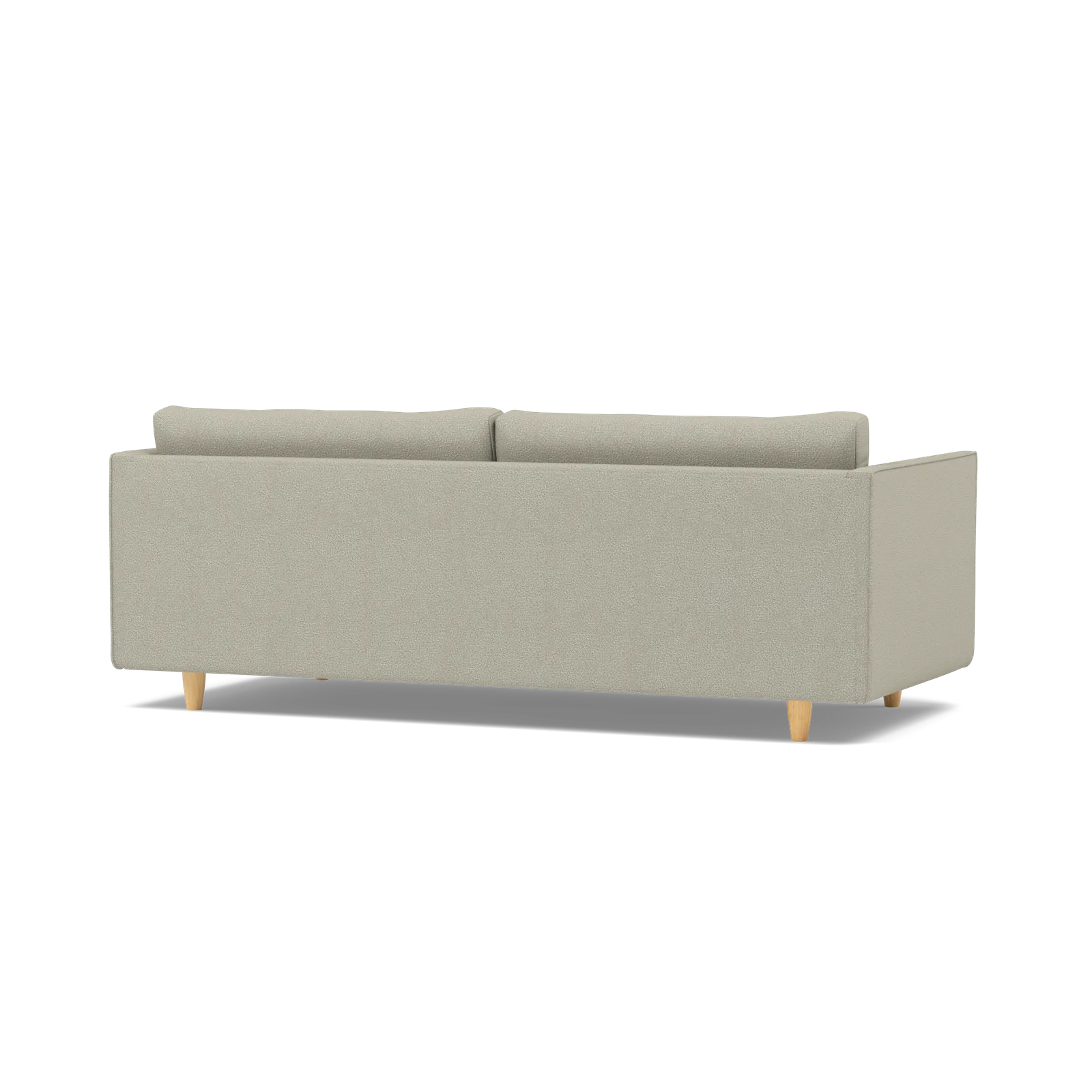 Baker 4 Seater Scandi Fabric Sofa — 360° view
