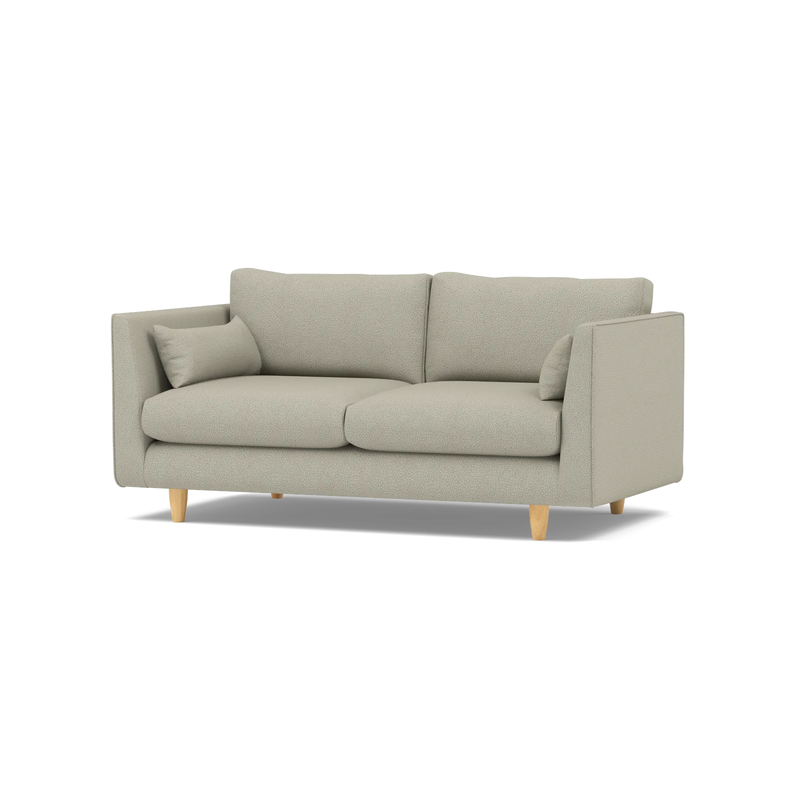Baker 2 Seater Scandi Fabric Sofa — 360° view