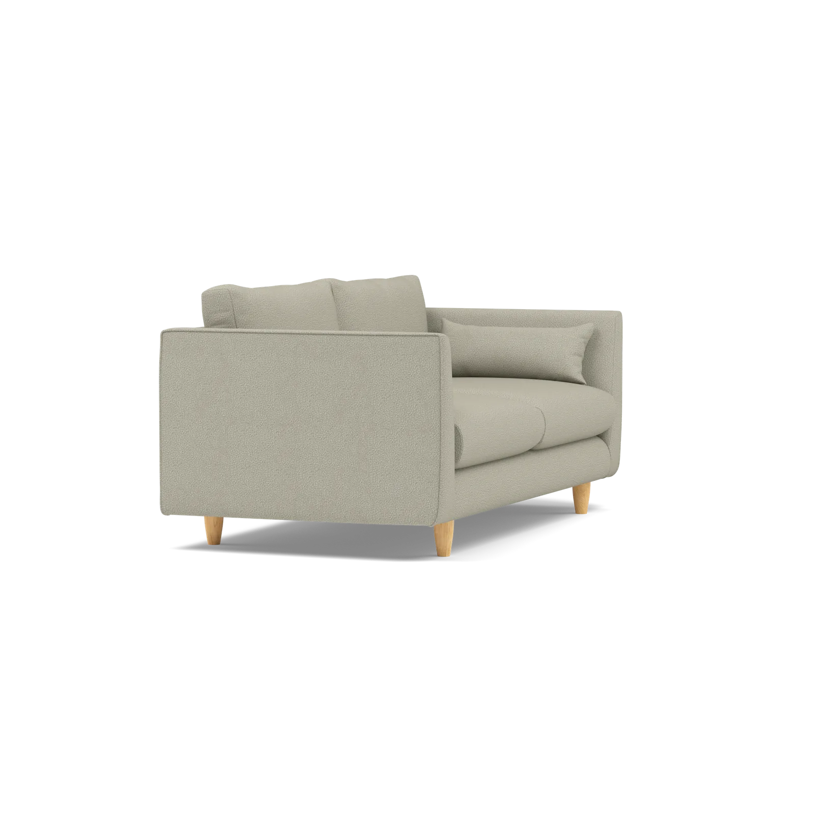 Baker 2 Seater Scandi Fabric Sofa — 360° view