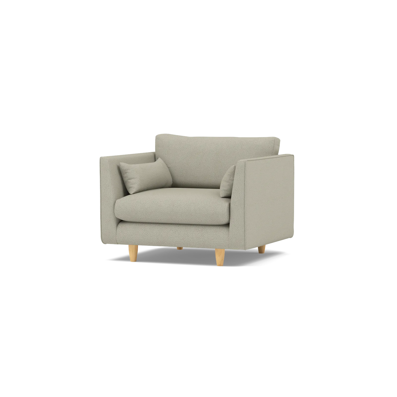 Baker Arm Chair Scandi Fabric — 360° view
