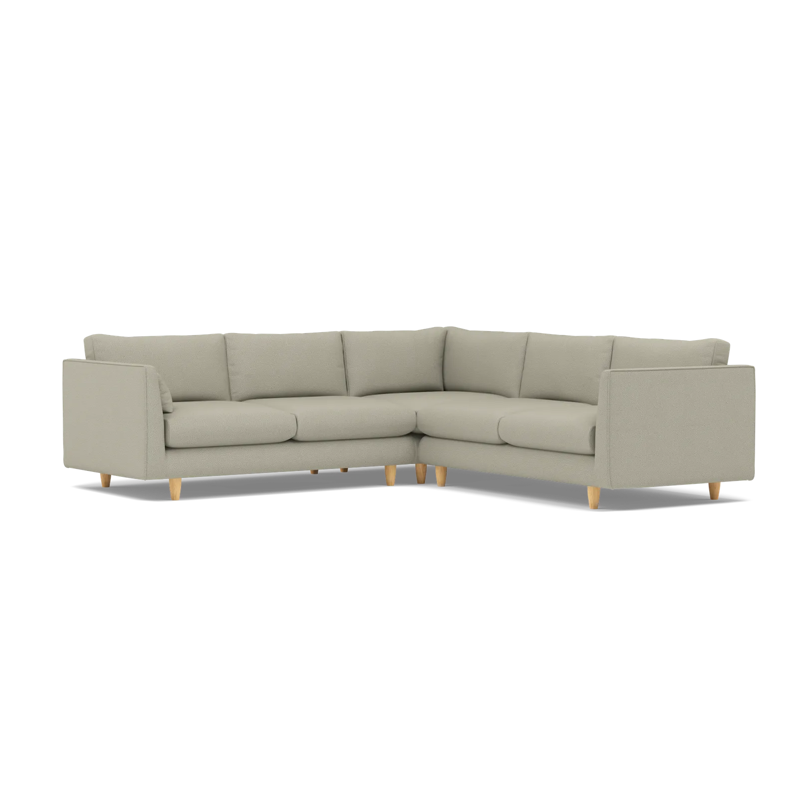 Baker 2 Corner 2 Scandi Fabric Sofa — 360° view