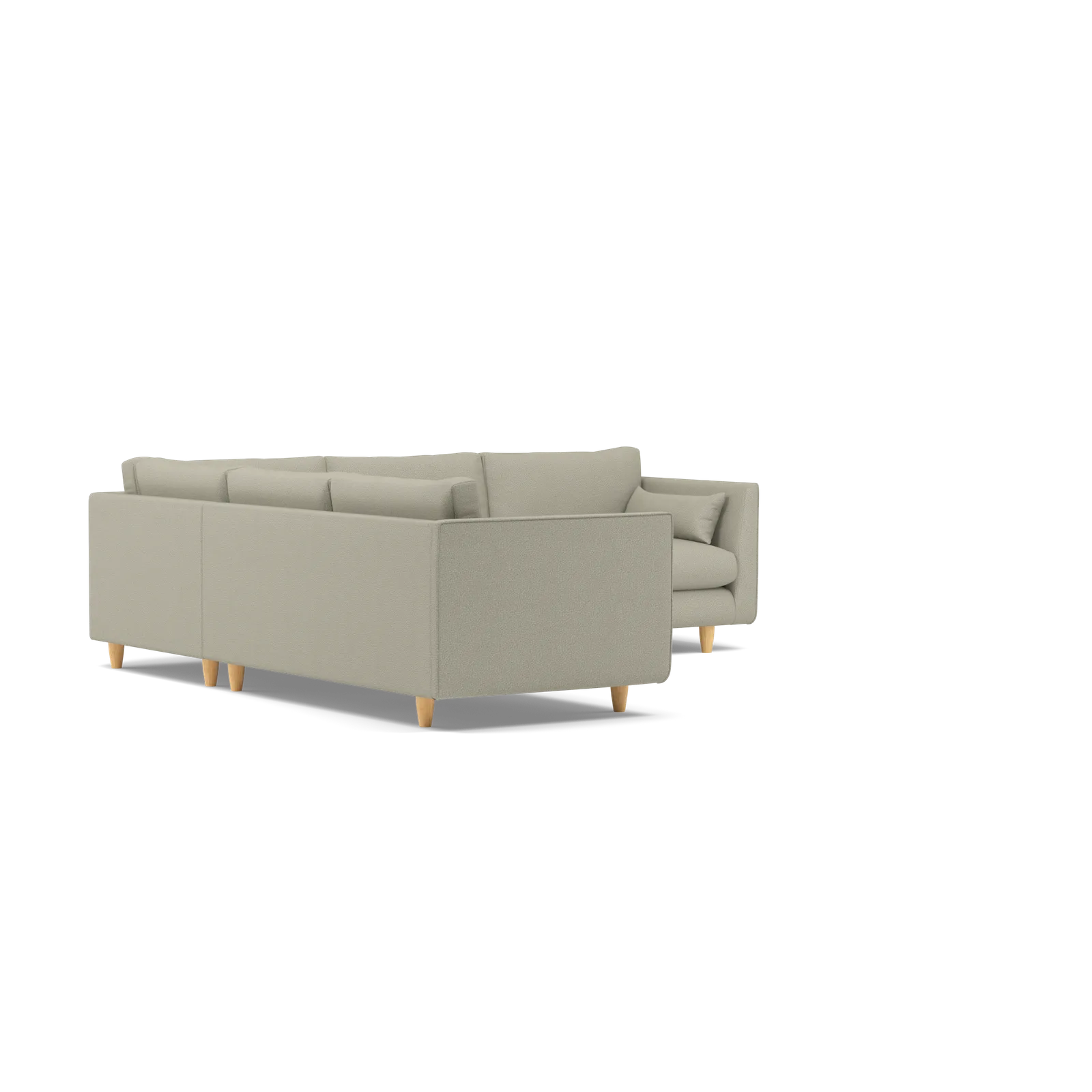 Baker 2 Corner 2 Scandi Fabric Sofa — 360° view