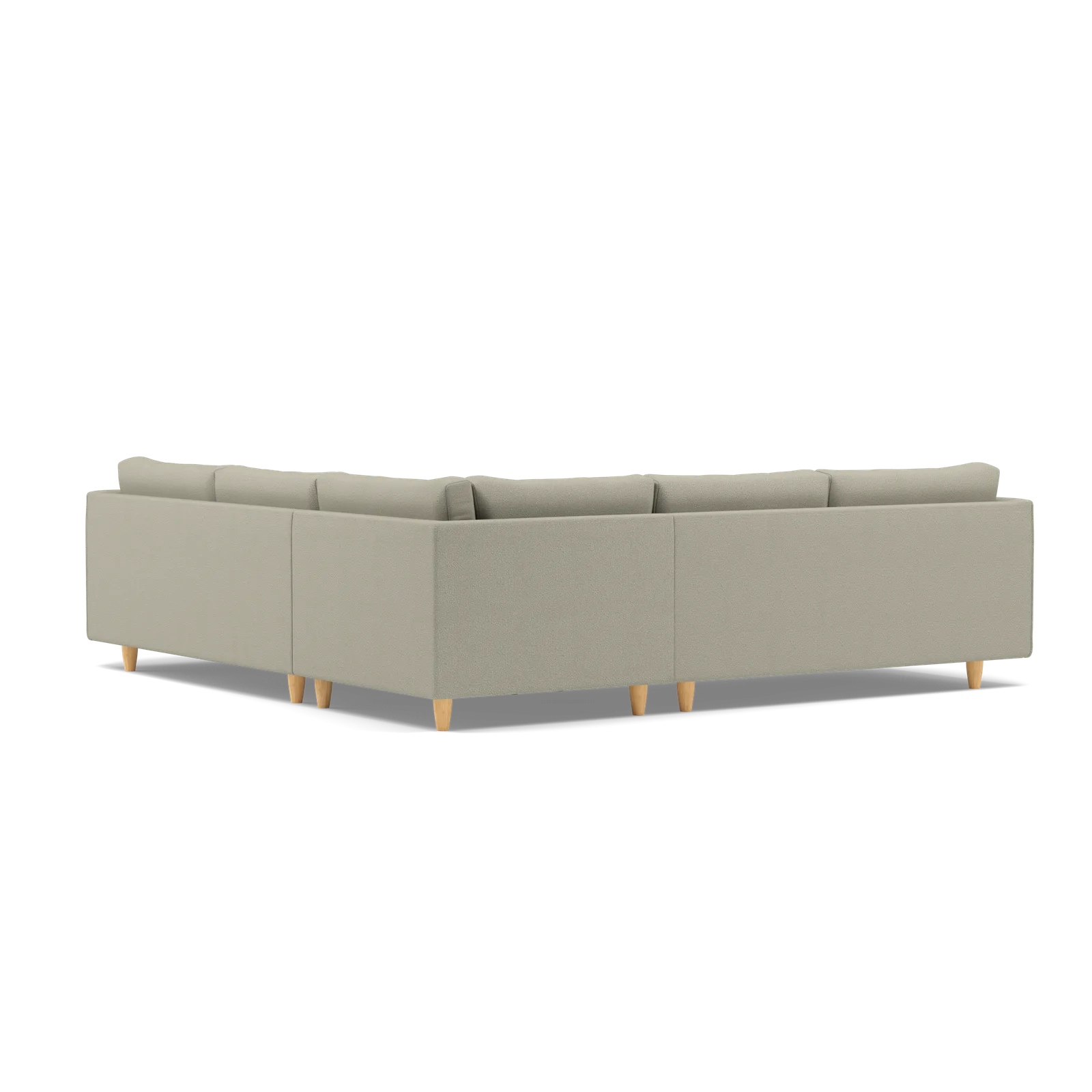 Baker 2 Corner 2 Scandi Fabric Sofa — 360° view