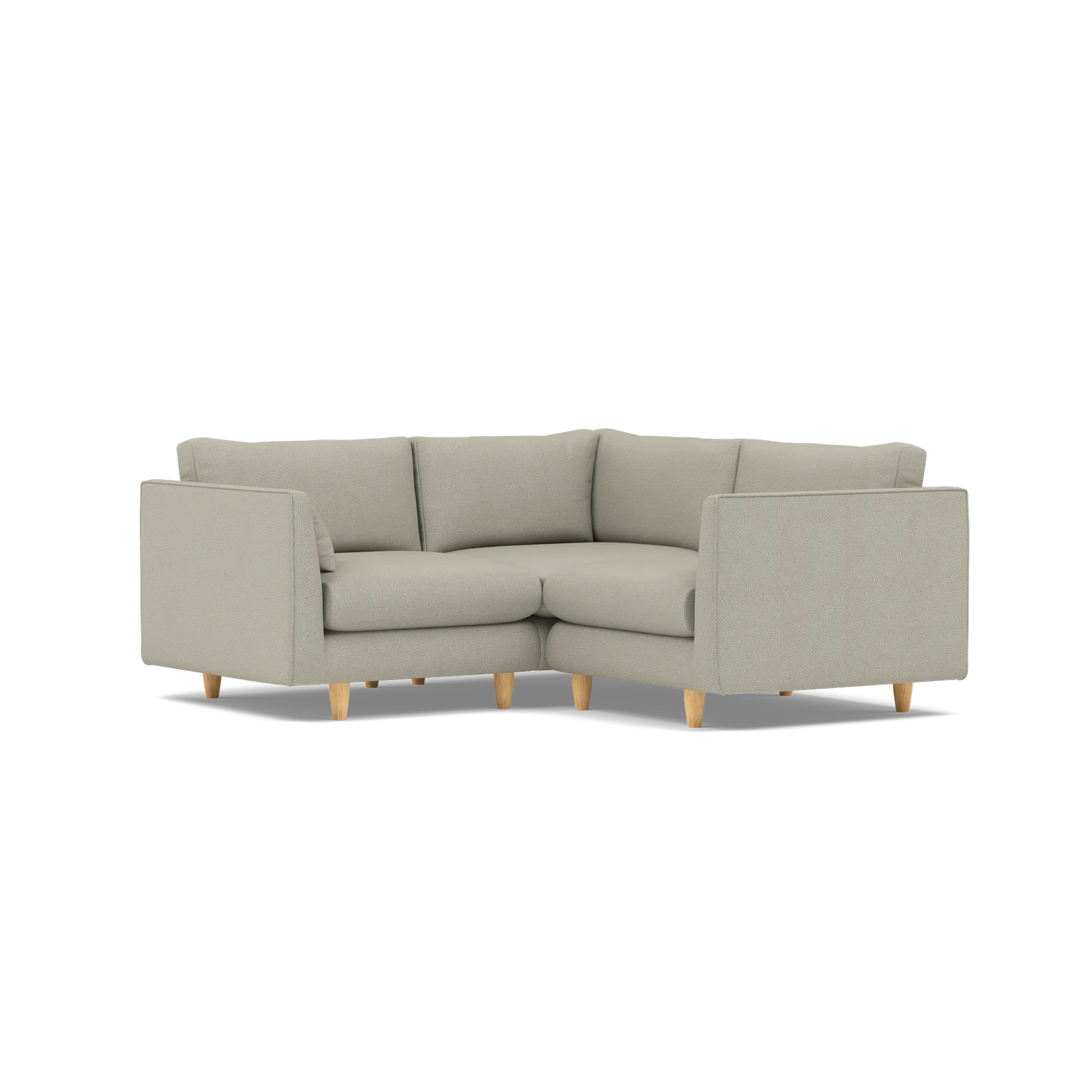 Baker 1 Corner 1 Scandi Fabric Sofa — 360° view