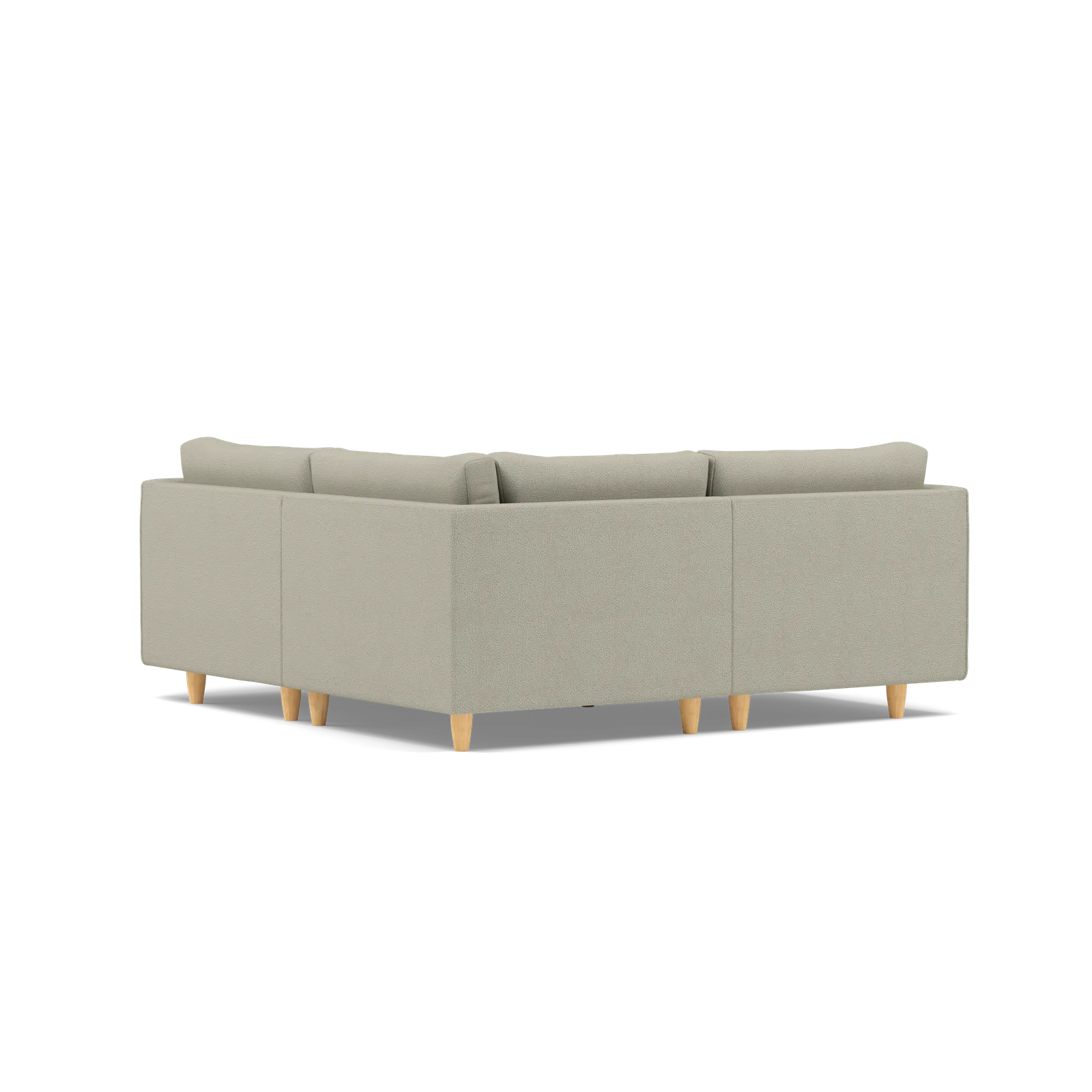 Baker 1 Corner 1 Scandi Fabric Sofa — 360° view