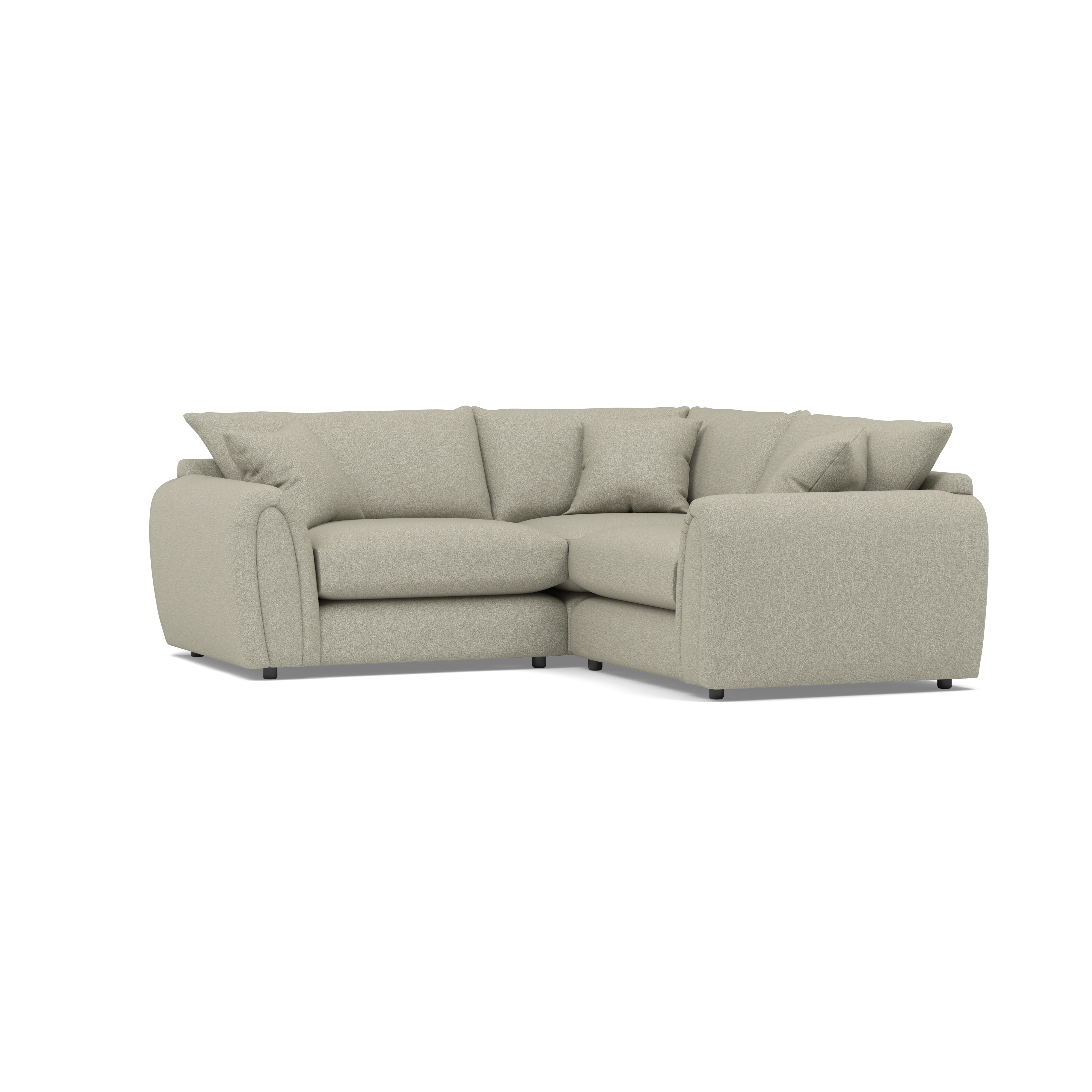 Archie 1.5 Corner 1.5 Fabric Corner Sofa — 360° view