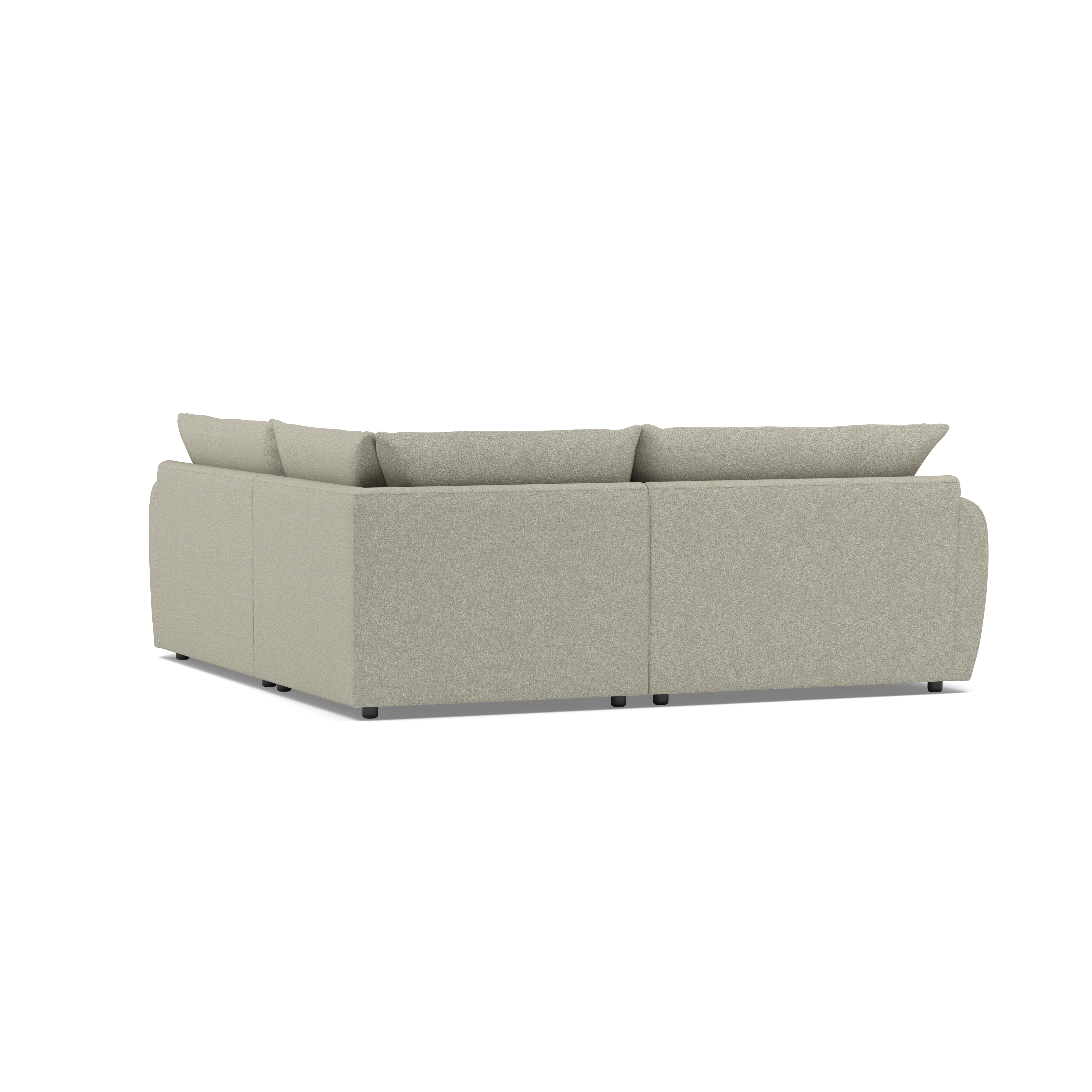 Archie 1.5 Corner 1.5 Fabric Corner Sofa — 360° view