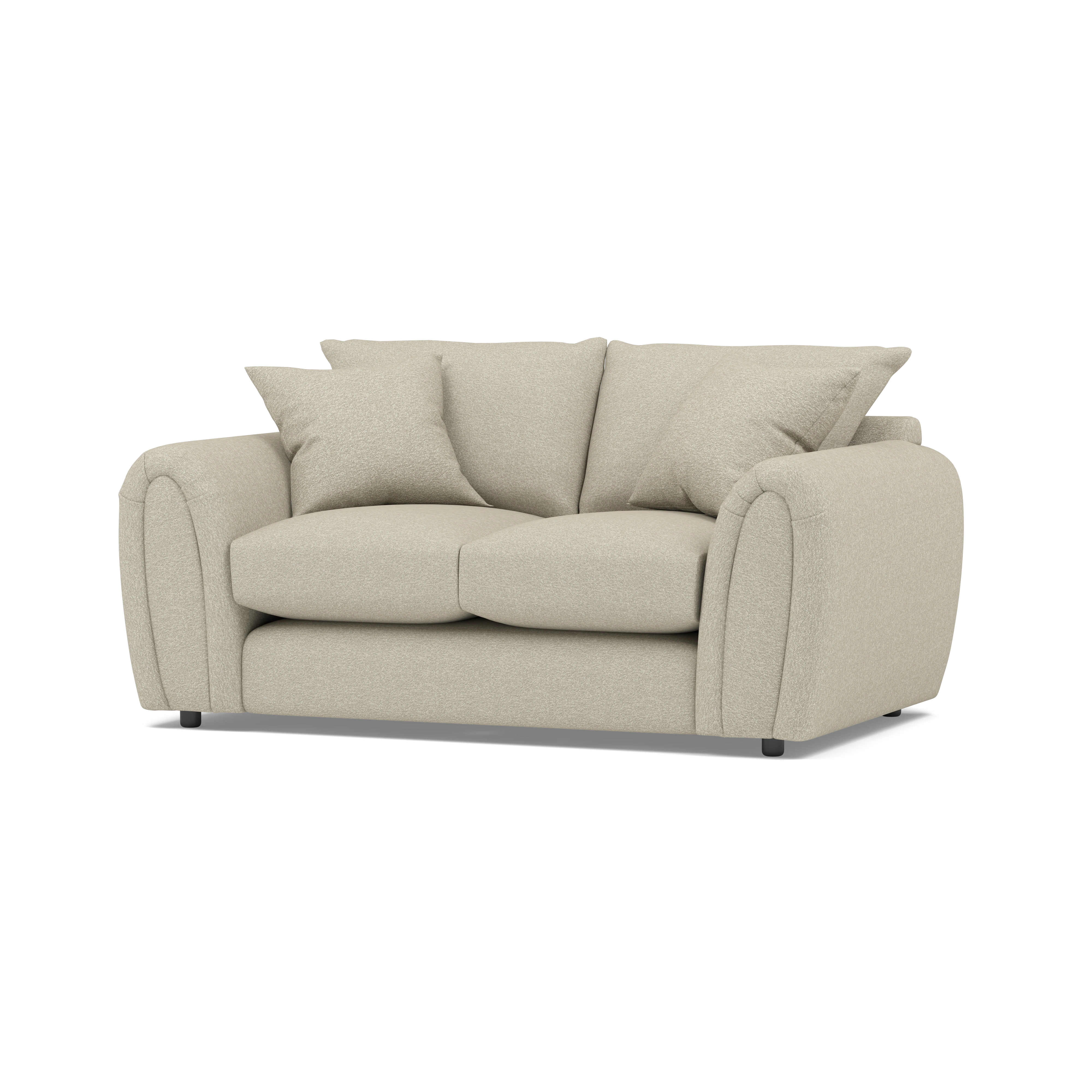 Archie 2 Seater Fabric Sofa — 360° view