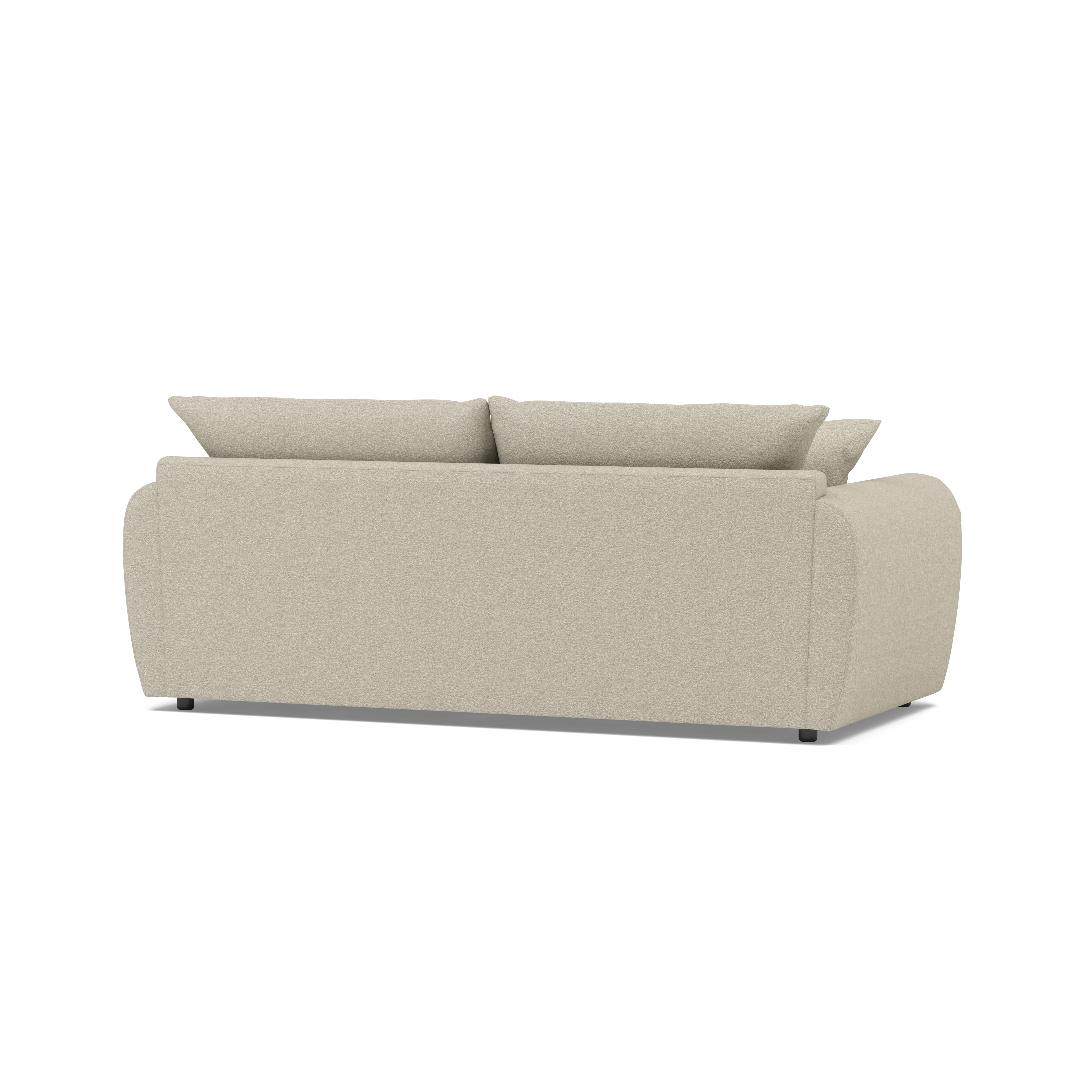 Archie 3 Seater Fabric Sofa — 360° view