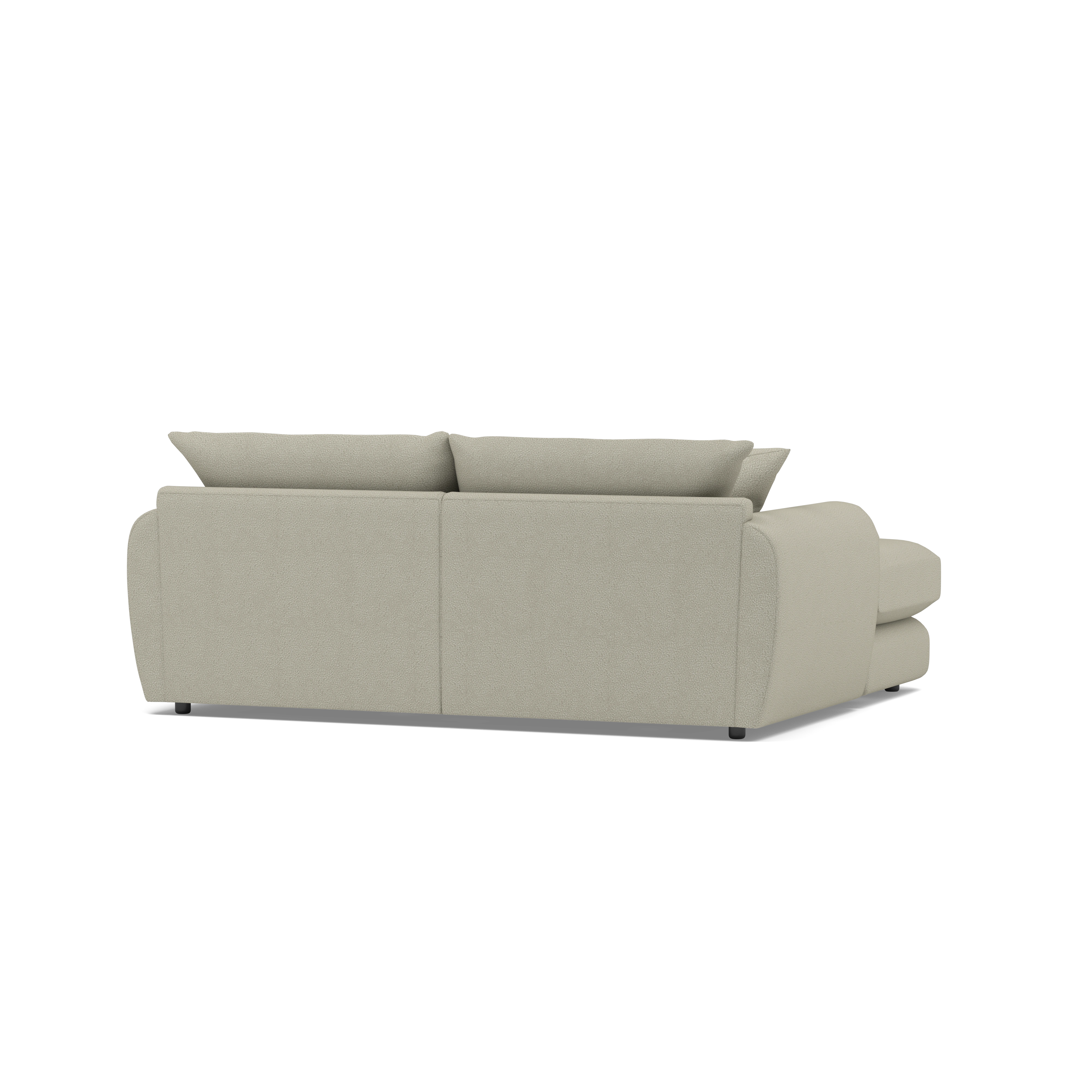 Archie 3 Seater Modular Chaise Fabric Sofa — 360° view