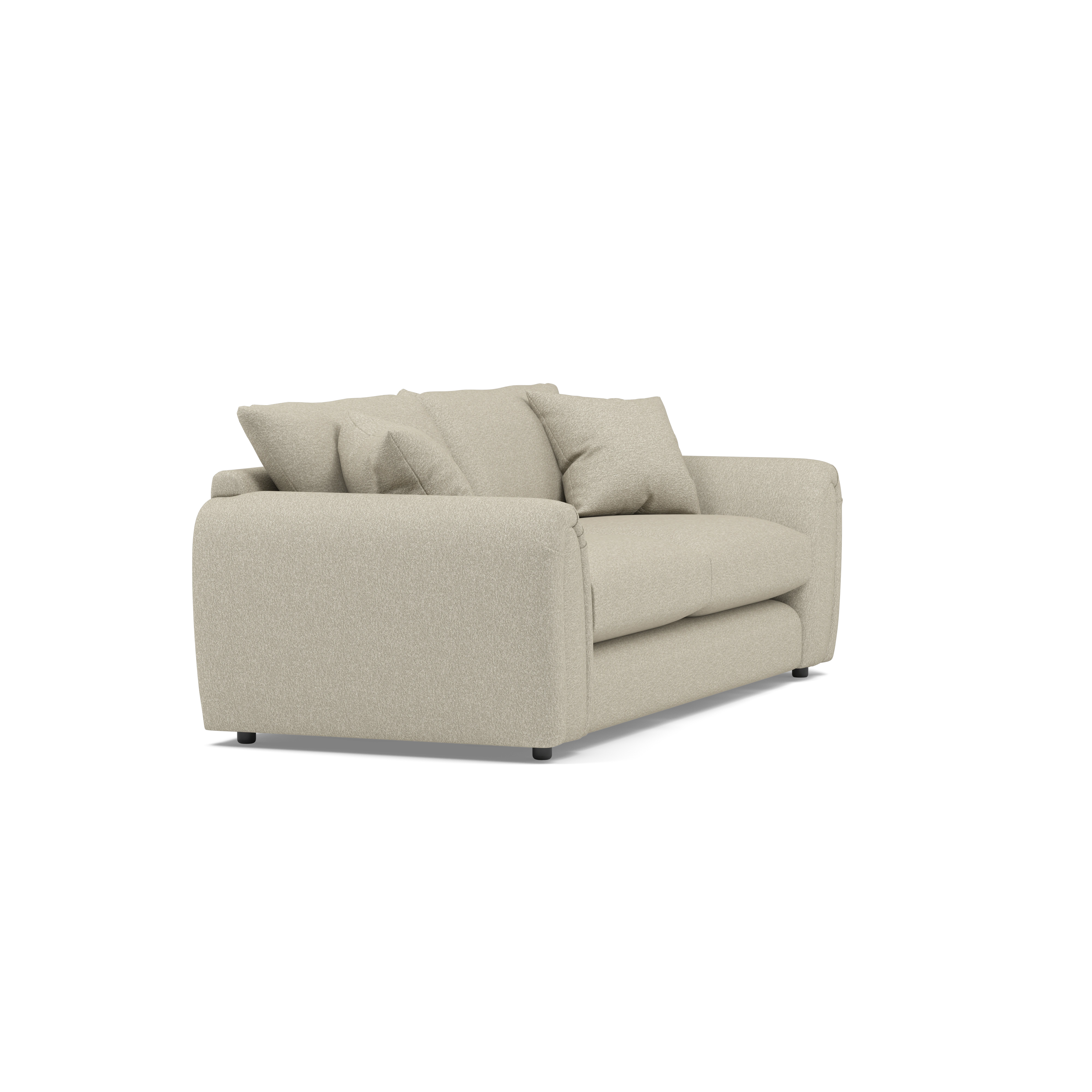 Archie 4 Seater Fabric Sofa — 360° view