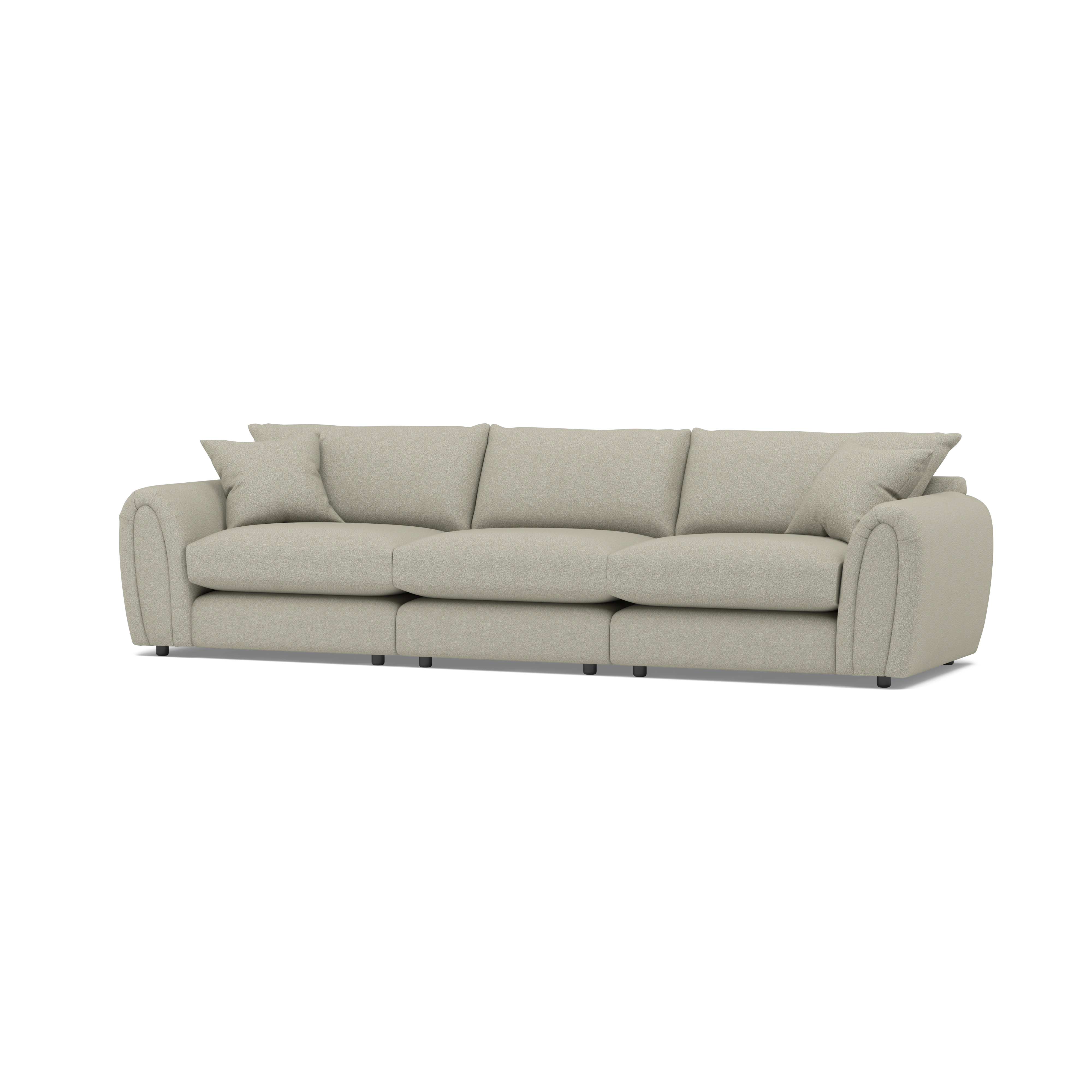 Archie XL Fabric Sofa — 360° view