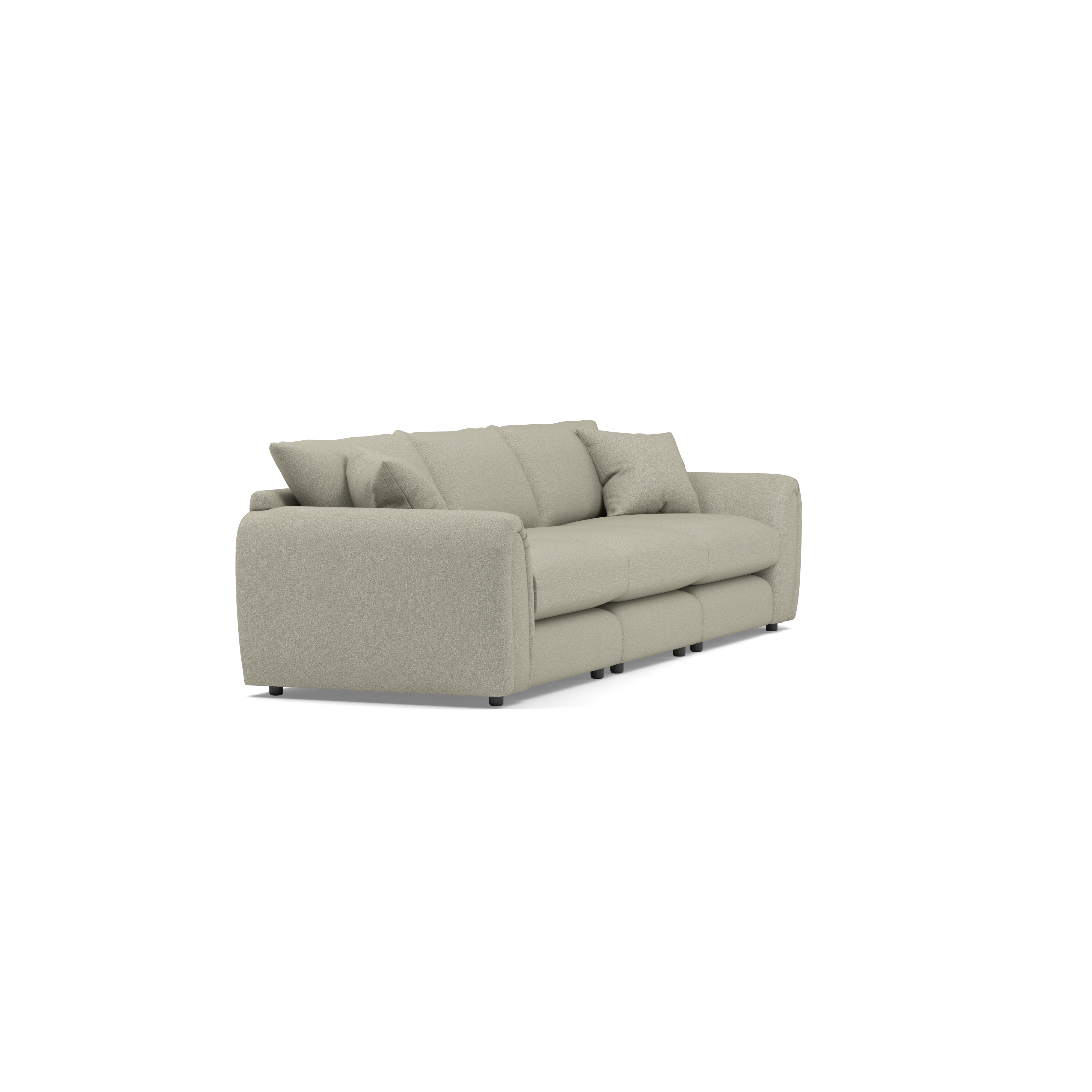 Archie XL Fabric Sofa — 360° view