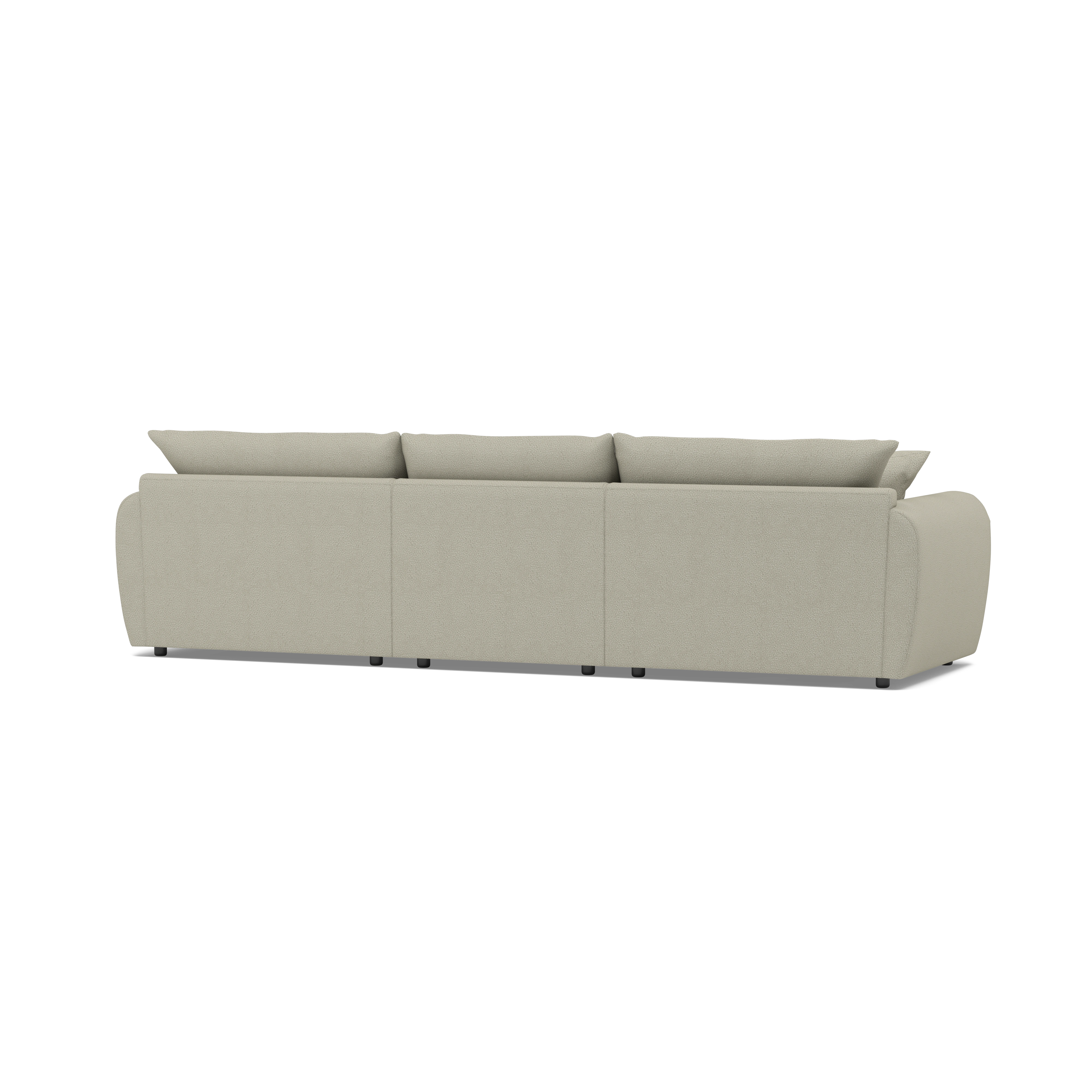 Archie XL Fabric Sofa — 360° view